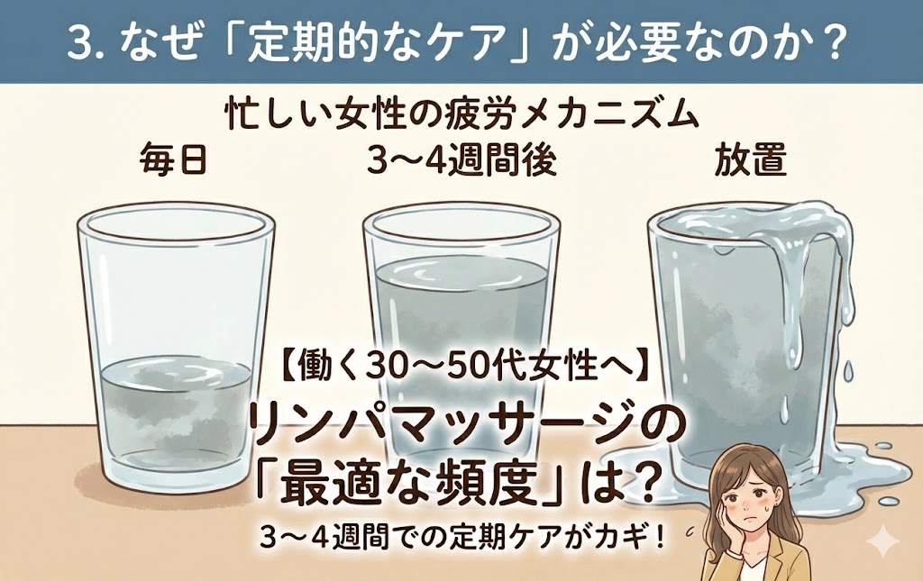 忙しい女性の疲労メカニズム