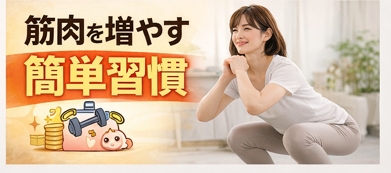 筋肉量を増やす 習慣